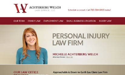 Achterberg Welch Law Office screenshot