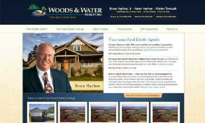 Woods and Water Realty Agent: Bruce Hayhoe, Karen Hayhoe, & Kristen Tomczak screenshot
