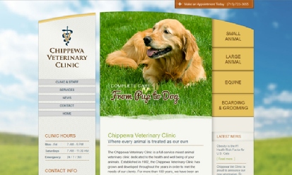 Chippewa Veterinary Clinic screenshot