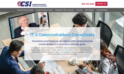 Communication Systems International screenshot