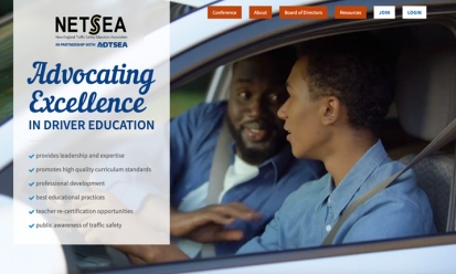 New England Traffic Safety Education Association (NETSEA) screenshot