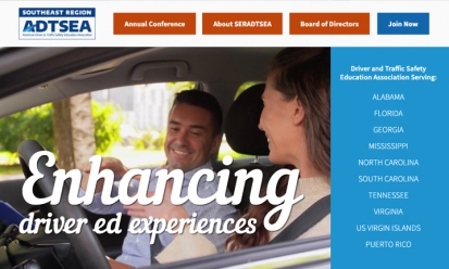 Southeast Region American Driver & Traffic Safety Education Association (SERADTSEA) screenshot