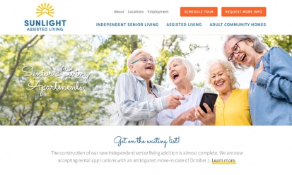 Sunlight Assisted Living screenshot